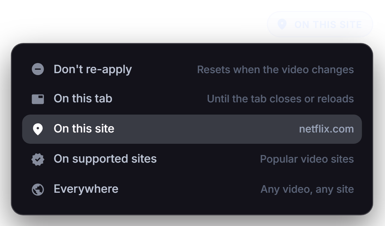 Auto Re-apply